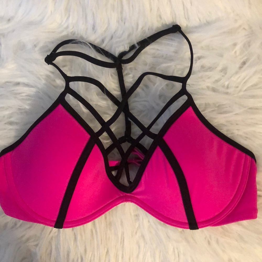 PINK bikini top